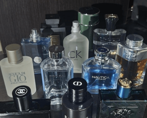 Parfums cover photo collage
