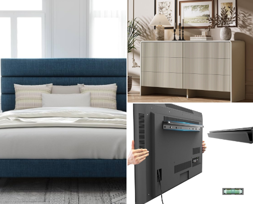 Affordable First Apartment Essentials | Modern Amazon Home Finds cover photo collage