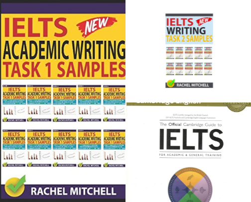 Read Now - Ielts Academic Writing Task 1 Samples: Over 450 High Quality Samples for Your Reference to Gain a High Band Score 8.0+ In 1 Week (Box set) intensive prep library cover photo collage
