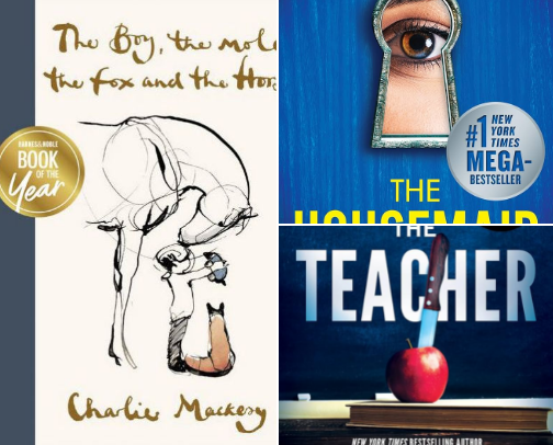 Books I Couldn't Put Down cover photo collage