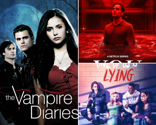 Movies and series🎬 cover photo collage