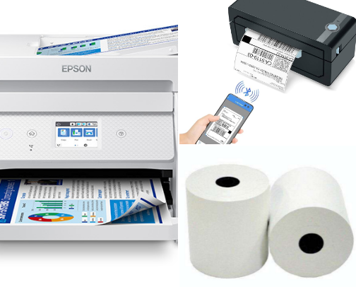 Business supplies cover photo collage