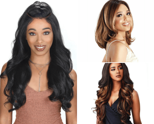 Wigs cover photo collage