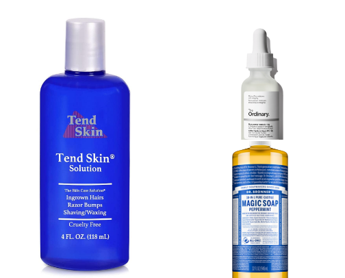 Skin care cover photo collage
