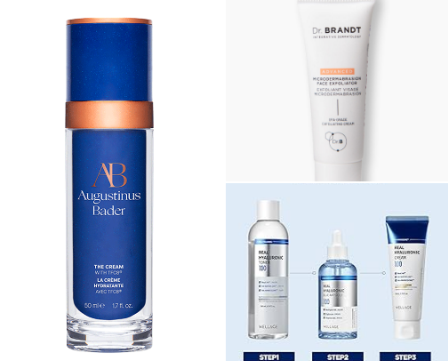 Glow-Up Essentials: Skincare That Actually Works cover photo collage