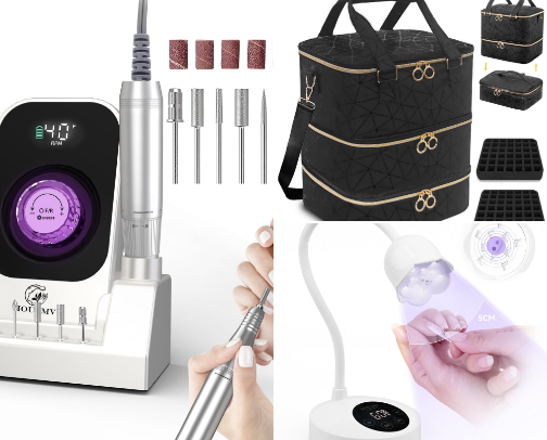 Nail Supplies cover photo collage