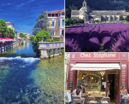 L'Isle-sur-la-Sorgue:  Hidden Gem Of Provence, France cover photo collage