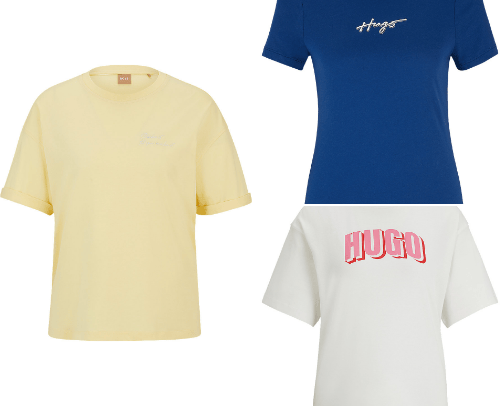 WOMEN'S T-SHIRTS - Hugo Boss cover photo collage