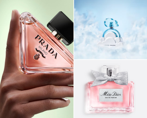 Viral Perfumes & Fragrance Favorites ✨ cover photo collage