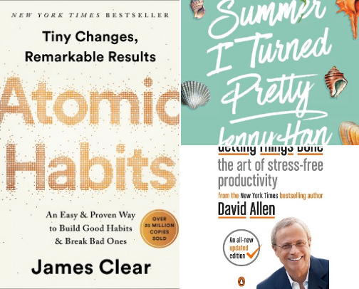 My favorite book recs cover photo collage