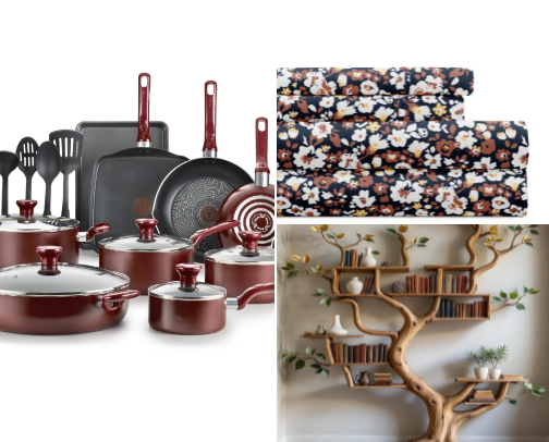 Home essentials cover photo collage