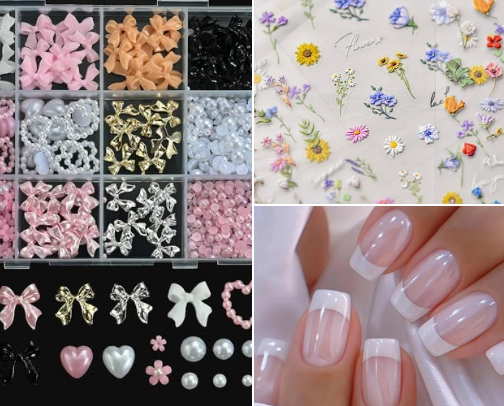Nails on a budget 💅 cover photo collage