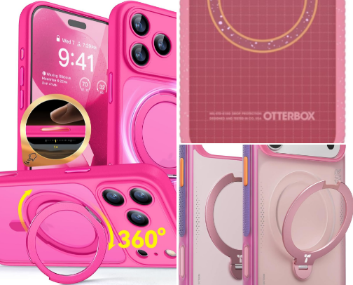 17 Pro Max Phone Cases cover photo collage