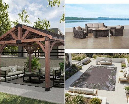 Backyard Favs cover photo collage