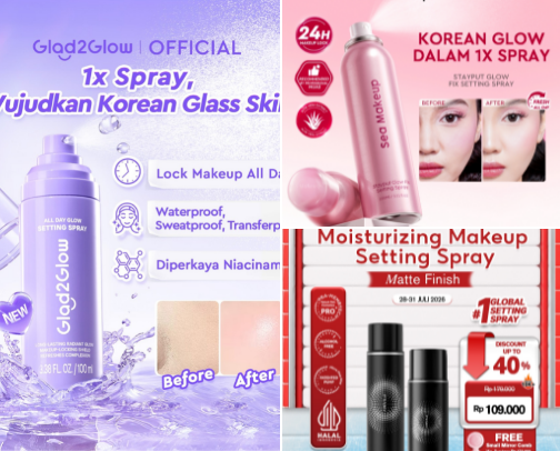 My Skincare Routine Using Setting Spray cover photo collage