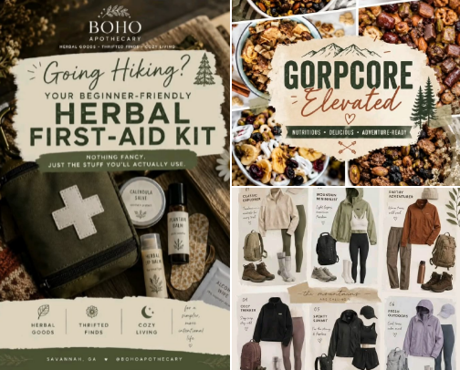 The Everyday Outdoor Edit cover photo collage