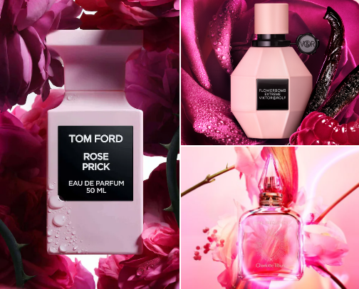 Perfumes: Scent Obsession For Her cover photo collage