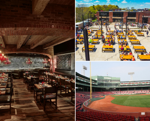 Food, drinks, and fun in Boston cover photo collage