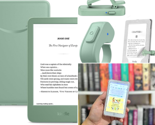 A petite library that fits in my bag 📰 cover photo collage