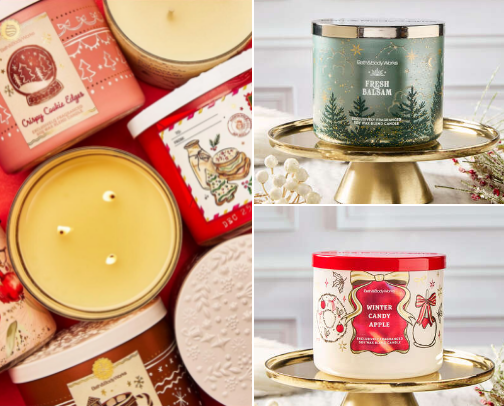 Bath & Body Works Candle Day Steals cover photo collage