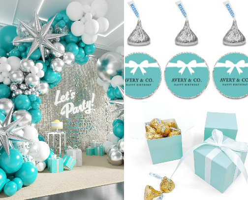 Tiffany's Inspired Sweet Sixteen cover photo collage