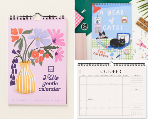 Calendars for 2026 cover photo collage