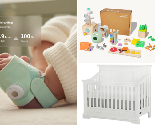 The Perfect Baby Registry cover photo collage