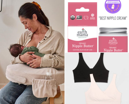 Breastfeeding must haves! cover photo collage