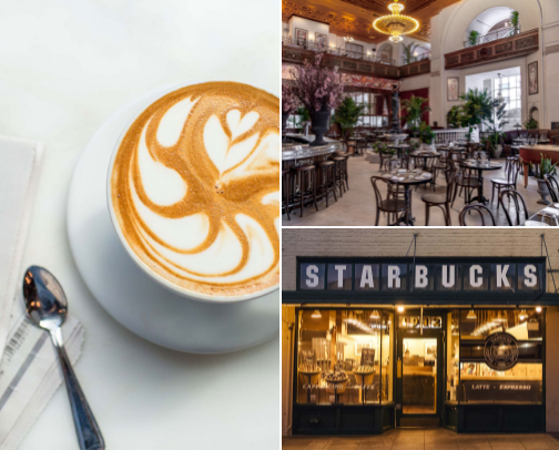 Coffee Shops!🫶🏻 cover photo collage