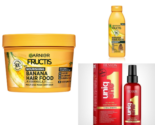 Haircare products💕 cover photo collage