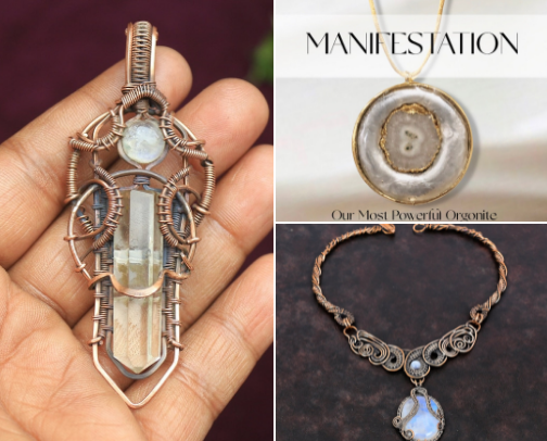 Spiritual Jewelry | Meaningful Pieces for Mind, Body & Soul cover photo collage