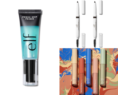E.L.F on my shelf!!!! cover photo collage