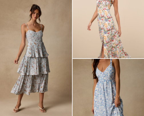 Dresses to wear to an event cover photo collage