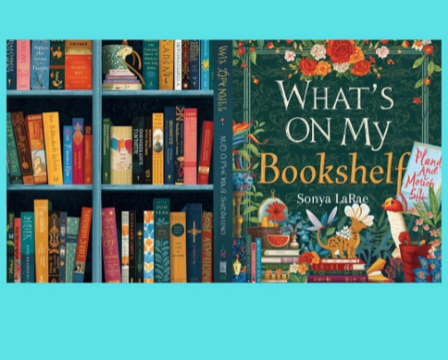 What's On My Bookshelf cover photo collage