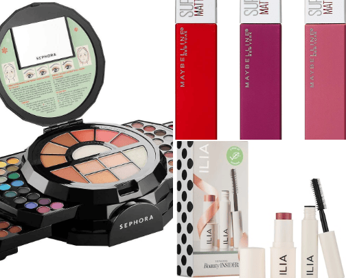 Makeup cover photo collage