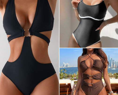 Temu Swim Edit 🐚 cover photo collage