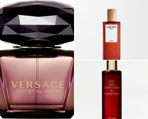 Perfumes for the woman who likes woody, strong scents cover photo collage