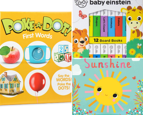 Books for Toddlers cover photo collage