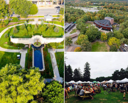 Self Proclaimed Real Housewife of Saratoga Springs Guide to Saratoga Springs New York cover photo collage