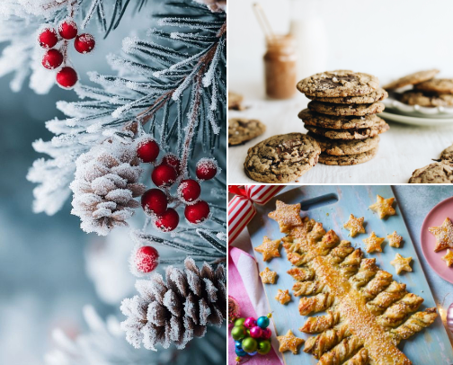 Christmas season☃️🎁🎄 cover photo collage