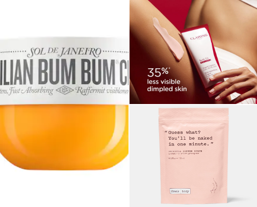 Cellulite Fighters I Recommend (Creams, Tools & Treatments) cover photo collage