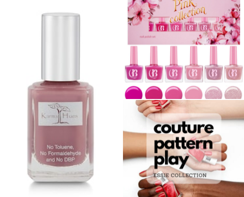 Natural Nail Polish & Nail Art Favorites cover photo collage