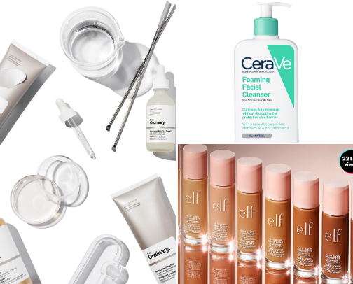 A Skincare Routine That Won’t Break the Bank cover photo collage