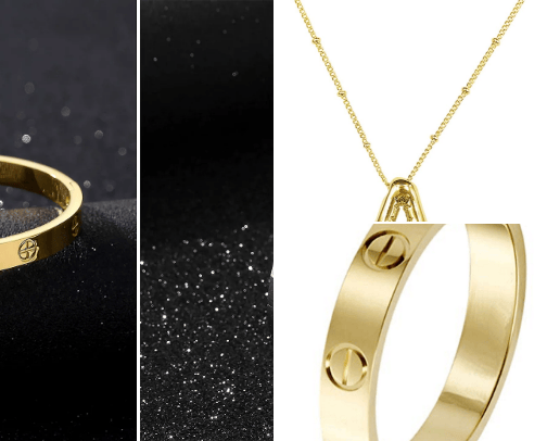 Amazon jewelry cover photo collage