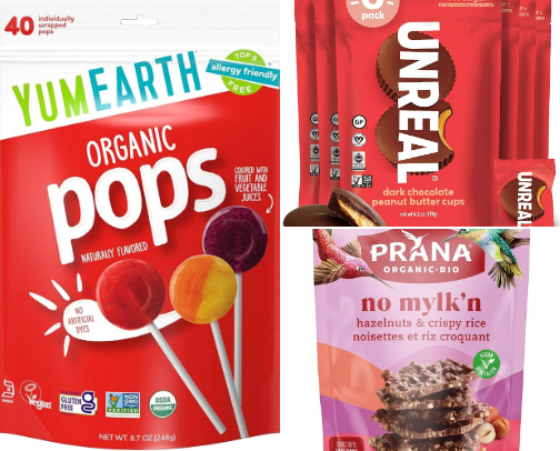 Healthy Snacks & Treats cover photo collage