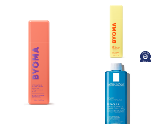 Skin care cover photo collage