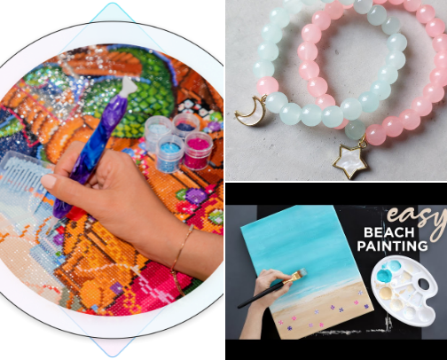 Crafty Obsessions cover photo collage