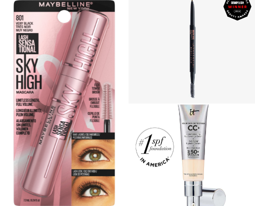 Tried and true makeup cover photo collage