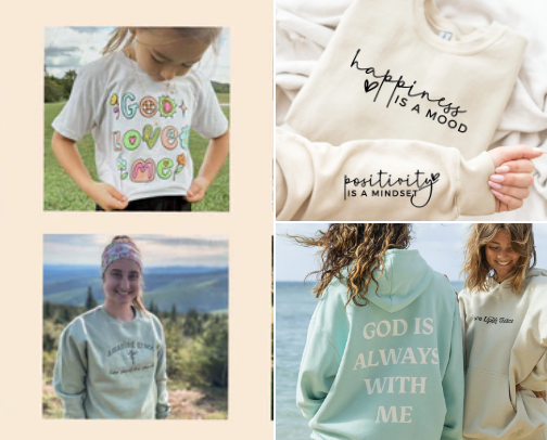Christian Merch and More cover photo collage
