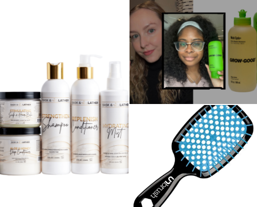 Let’s talk hair care (Natural Girly) cover photo collage